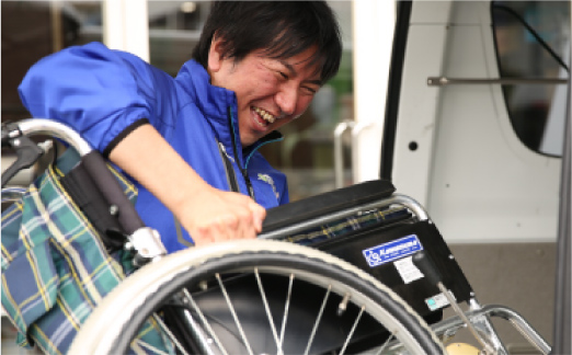 介護事業での一場面